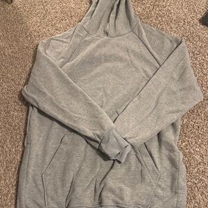 Gray Comfortable Hoodie Dress